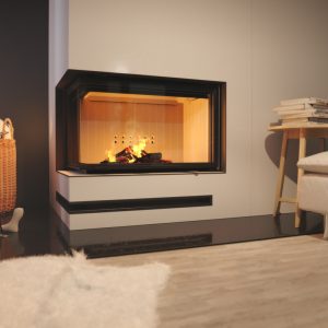 Központi fűtésre köthető tűzterek