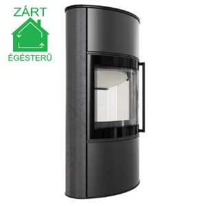 Bjorn magasított, grafit kőburkolattal